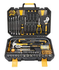 159 Piece Tool Set With Storage Case For Mechanic And Car Repair Home Auto Fixes And General DIY Projects A Full Ready
