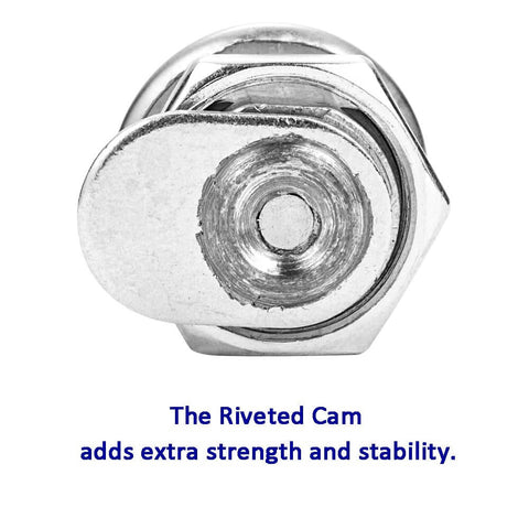 Replace your truck tool box lock with a universal five eighths inch keyed-alike cylinder for paddle handle latches close-up