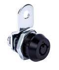 Toolbox Lock Tubular Cam Replacement Lock Hook Cam Keyed Alike Five Eighth Inch Black One Pack Durable Zinc Alloy Construction