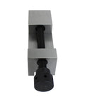 Premium 2 Inch Toolmaker Vise For Precision Grinding With Hardened Surfaces And Superior Accuracy And Versatility Perfect For Small Projects And Delicate Tasks HFS Built To Last With Hardened Surfaces And Stable Jaw Movement, front view
