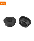 Top Hat Silicone Grommets Four Pack For Thirty Five Millimeter Drill Holes And Twenty Five Millimeter Inner Diameter Wiring Seals