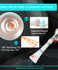 Powerful tornado dry cleaning gun blasts dirt and dust from car interiors with a brass adjustable air flow nozzle, 360 Degree swivel, aluminum body, and easy connection to a standard air compressor for efficient, thorough cleaning.