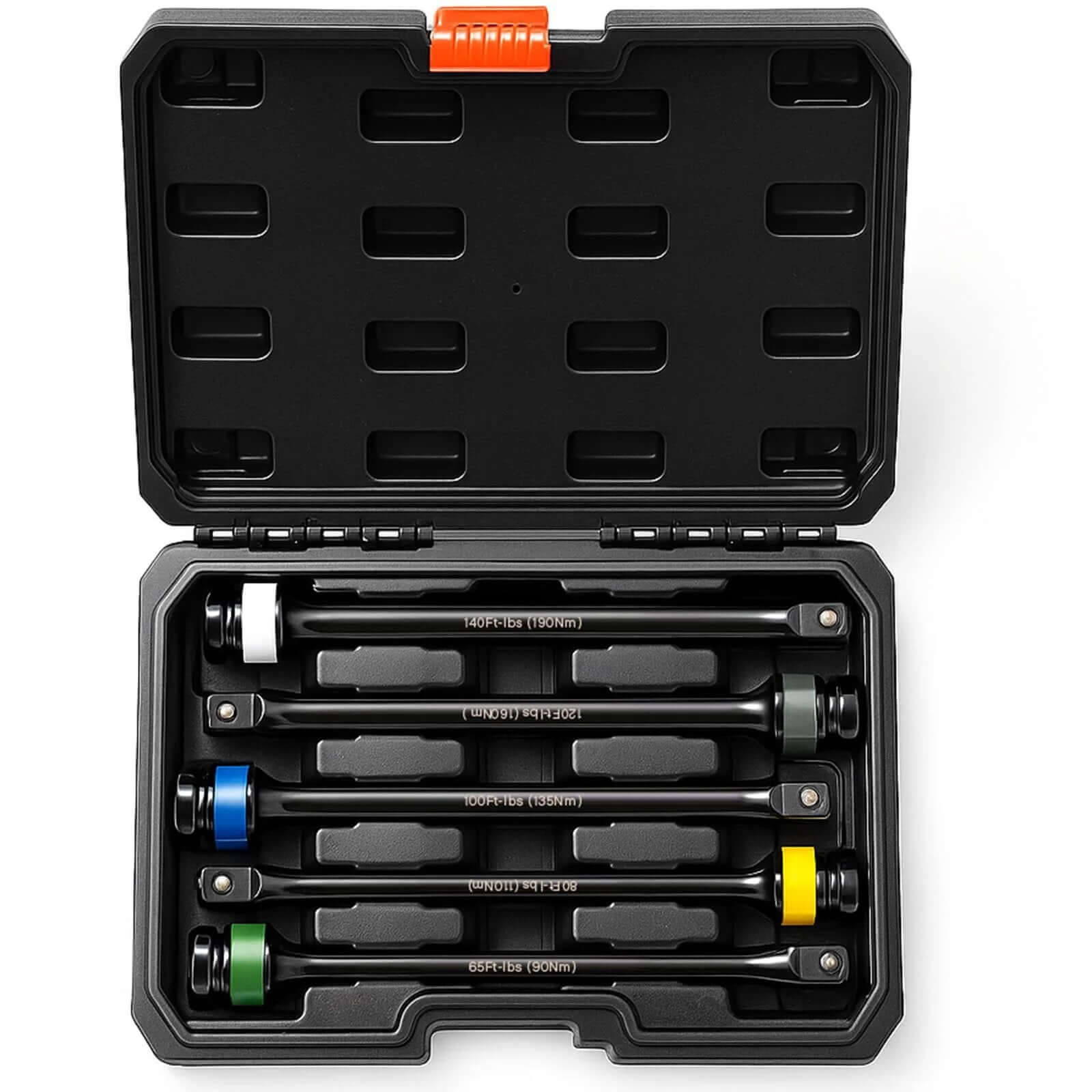 1/2'' Drive Torque Limiting Extension Bar Set