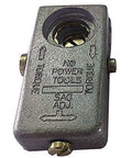 ANTHONY REFRIGERATION Torque Master For reversible doors 02-10568-0001 hardware, front view of metal unit measures 2.5x1.25 inches.