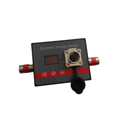 Front view of Gearhead Grade Dynamic Torque Rotary Motor Speed Sensor with high resolution output, suitable for robotics control.