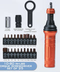 Torque Screwdriver Wrench Driver Set 10-80 Inch Pounds with 20 Steel Bits, Quick-release Bit Adaptor, 1/4” Bit Adaptor, Quick Clamp
