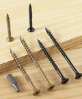Deck Screws 14 By 6 Inch Heavy Duty Exterior Wood Screws Torx Drive Head Bronze Rust Resistant Epoxy Coated Long Outdoor Screws