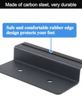 Cabinet Foot Pull For Trash Drawer Hands Free Touchless Design With Foot Pedal Operation made of carbon steel with rubber edge
