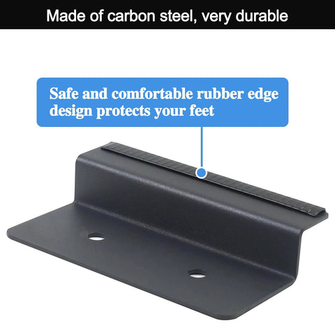 Cabinet Foot Pull For Trash Drawer Hands Free Touchless Design With Foot Pedal Operation made of carbon steel with rubber edge