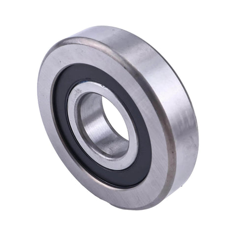 Mast roller bearing 61236-16600-71 compatible with Toyota forklifts 8FDN15-18 and 8FD15-18, side view