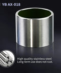 Drive Axle Shaft Bushing For Front Toyota 8 Inch With Clamshell Design Vanshly YB AX018 in high-quality stainless steel.