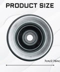 Drive Belt Tensioner Pulley Kit For Toyota FJ Cruiser 2006 To 2011 Highlander 2007 To 2017 RAV4 2007 To 2017 Sienna 2010 To 2017 Venza 2009 To 2017 And Lexus ES GS RX Series Including RX 350L IS250 IS300 GS350 ES350 RC300 Replacement Idler Pulleys shown with 7cm diameter