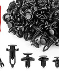 120Piece Toyota Clips And Fasteners Set For Fender Liner Engine Cover And Bumper 6mm 7mm 8mm 9mm Push Rivets With Removal Tool