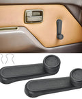 2 Pack Interior Window Crank Handles For Toyota Models 1973 to 2017 Grey Durable Direct OEM Replacement For Tundra Yaris