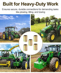 5 Pack Universal Lower Lift Arm Bushing Fits Category II To I Hitch Systems with tractors in field settings