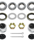 Two Set Trailer Axle Bearing Kit For 3500 Lb 84 Spindle Fits From One Sixteenth Inch To One And Three Eighths Inch Trailer Hubs components