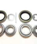 Set Of 2 Premium Trailer Axle Bearing Kit For 3500 Pound Axles With Inner Bearings L68149 L68111 Outer Bearings L44649 L44610 And Double Lip Grease Seals