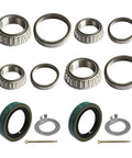 Set Of 2 Trailer Axle Bearings Kit For L68149 L44649 Fits 1-3/8 Inch To 1-1/16 Inch Trailer Hub 3500 Lb Capacity With 1.719 Inch Grease Seal Spindle Bearings Replaces L68149 L68111 L44610 L44649 OEM 171255TB with bearings and seals