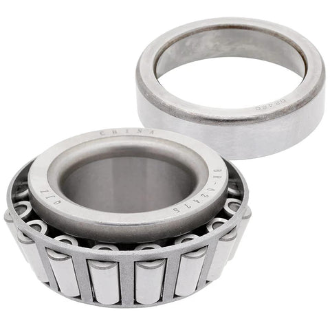 4 Set 8000 Lb Trailer Axle Bearing Kit With Outer Bearing 02475 02420 1.25 Inch ID And Inner Bearing 25580 25520 1.75 Inch ID
