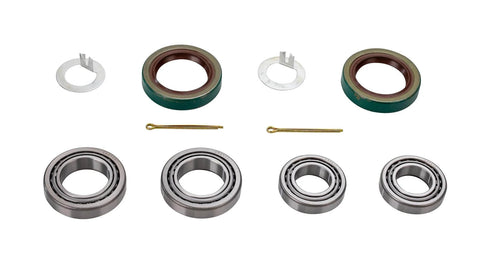 Pack Of 2 Trailer Axle Bearings Kit L68149 L44649 Fits Common Includes 1.719 Inch Grease Seal Spindle For 3500 Lb Trailer Axle