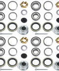 Beefed Up 4 Sets Trailer Axle Hub Bearings Kit For 7000 Lbs Trailer D42 Tapered Spindle With 21333TB And 22333TB Grease Seals