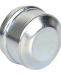 Close-up of a dust cover for 2 Set Fits 3/4" inch Axles Trailer Wheel Hub Bearings, LM11949 LM11910 Bearings, 8489TC Seal, metal material.