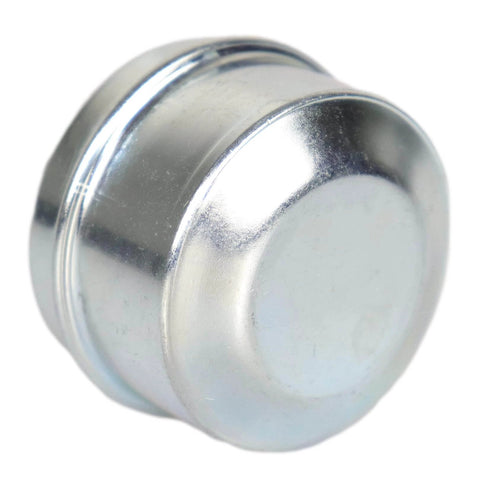 Close-up of a dust cover for 2 Set Fits 3/4" inch Axles Trailer Wheel Hub Bearings, LM11949 LM11910 Bearings, 8489TC Seal, metal material.