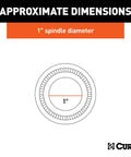 Replacement Trailer Wheel Bearing Kit With 1 Inch Inside Diameter for Trailer Bearings Diagram