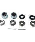 2 Sets Trailer Bearing Kit For 25 Mm Axles With 30205 Bearings And TC Seals 30x52x10 52 Mm Dust Covers And Cotter Pins