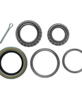 Durable Bearing Kit For Trailers Up To 2990 Lb GVWR With One And One Sixteenth Inch And One And Three Eighths Inch Bearings Outer Race L44610 Inner Race L68111 Seal And Cotter Pin Quick Swap Replacement For 545T And 502T Carry On Trailer parts displayed