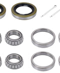 Heavy Duty Boat Trailer Bearing Kit Fits 1 3 8 Inch To 1 1 16 Inch Axles 3500 Lb Capacity One Point Seven One Nine Inch Grease Seal L68149 L44649 Spindle Compatible Includes 2 Sets Chrome Steel Bearings For Built To Last Durability And Quiet Operation components