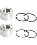 Trailer Bearing Kit 2 Pack for ALKO 605124 and KNOTT 45887.10 with 2 bearings and 4 circlips, OE Quality ISO TS 16949 Certified
