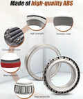 Trailer Bearing Kit For Dexter 10K GD Axles After 2009 Replacement BK 430 GD metal bearings features and benefits image