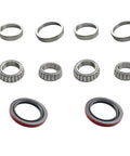 Heavy Duty Trailer Bearing Kit For Dexter 12K Axles, 2-Set Pack With 28682 Inner Bearings, 28622 Races, 3984 Outer Bearings