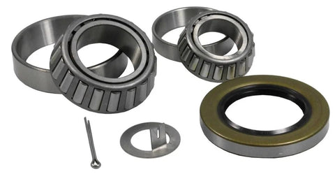Four Trailer Bearing Kits For 3500 Lb Axles With 84 Spindle Fit EZ Lube And Standard Hubs Includes Bearings Races Seal