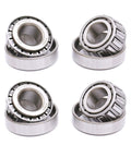 Trailer Bearing Repair Kit Set For Three Quarter Inch Straight Spindles Pair Including 11949 Bearings 11910 Races Seals Cotter Pins And Dust Caps High Quality Bearing Steel