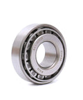 Close-up of a high-quality steel bearing from the Trailer Bearing Repair Kit Set For Three Quarter Inch Straight Spindles Pair Including 11949 Bearings 11910 Races Seals Cotter Pins And Dust Caps High Quality Bearing Steel For Quiet Smooth High Speed Trailer Use UCUT.