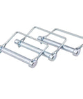 8 Pack Trailer Coupler Pins Three Eighths By Two And Three Quarters Inch Heavy Duty Wire Lock Pins for trailers, RVs, boats, farm equipment