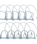 10 Pack Trailer Coupler Pins 1/4 Inch Diameter And 2 3/4 Inch Length With Quick Release Ring Extended Cord Heavy Duty Wire Shaft Lock Pins For Farm