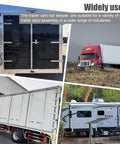 Cargo Trailer Cam Bar Keeper For Cam Bar Latch Kits Door Hardware Replacement Bottom And Top Lug Keepers For Rear Or Side Doors Measures 1.37 Inches Wide 5 Inches Long And 3.90 Inch Bolt Center Replaces Part 383200 PLR158 206 207 on various trailer types