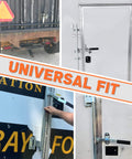 Durable 36 inch trailer door latch with forged steel construction delivers secure, long lasting protection for trailers