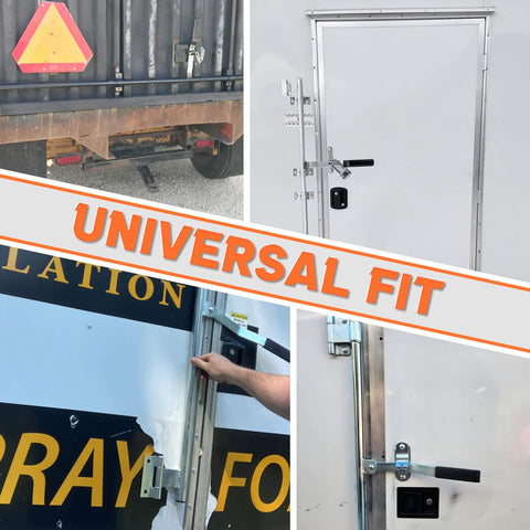 Durable 36 inch trailer door latch with forged steel construction delivers secure, long lasting protection for trailers