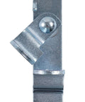 Trailer Hasp Lock With Keeper For Cargo Enclosed Race Car Hauler Doors Theft Resistant Bar Lock Latch front view