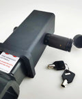 Heavy Duty Trailer Hitch Lock Pin For Class I Through IV Hitches With One Half Inch Pin Diameter And Five Eighth Inch Sleeve Black Nickel Finish