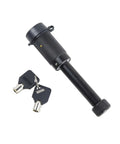 Heavy Duty Trailer Hitch Lock Pin For Class I Through IV Hitches With One Half Inch Pin Diameter And Five Eighth Inch Sleeve Black