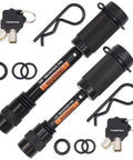 Keyed Alike Trailer Hitch Lock Set With Five Eighths And One Half Inch Pins, Heavy Duty Receiver Locks, accessories included