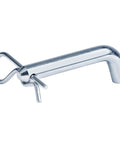 Heavy Duty Trailer Hitch Pins And Clips 10 Pack Half Inch Pin Diameter Fits One And Quarter Inch Receivers Electrogalvanized Steel Rust Resistant Durable Tow Accessory For Trucks And SUVs.