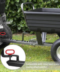 2 Pack Heavy Duty One Half Inch by Four Inch Trailer Hitch Pin and Clip for Tractor RV Truck Boat Car with Red Handle