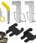 Heavy Duty Snap L Pin And Sway Bracket Jacket Kit For 2-In Receiver Hitches, Sway Control Brackets For 6K 8K 10K 12K 14K Weight Distribution Hitches, Trailer Hitch Pin And Clip Set, 5 Pieces, Reduces Noise