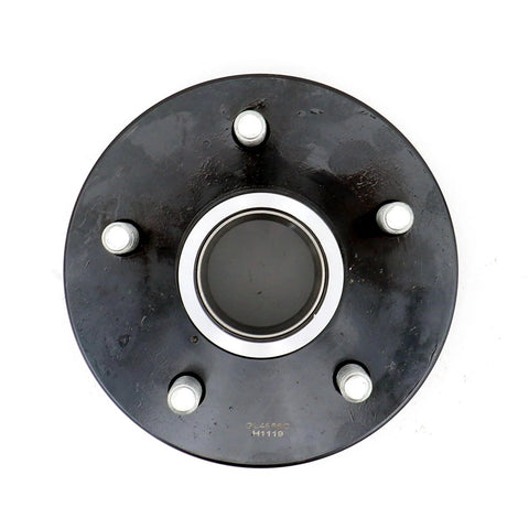 Top view of Trailer Hub Assembly For A 4 1/2 Inch Circle, 5 Bolt Pattern With 1 3/8 To 1 1/16 Inch Tapered Spindle by UCUT